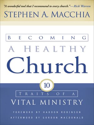 Becoming a Healthy Church - ebook
